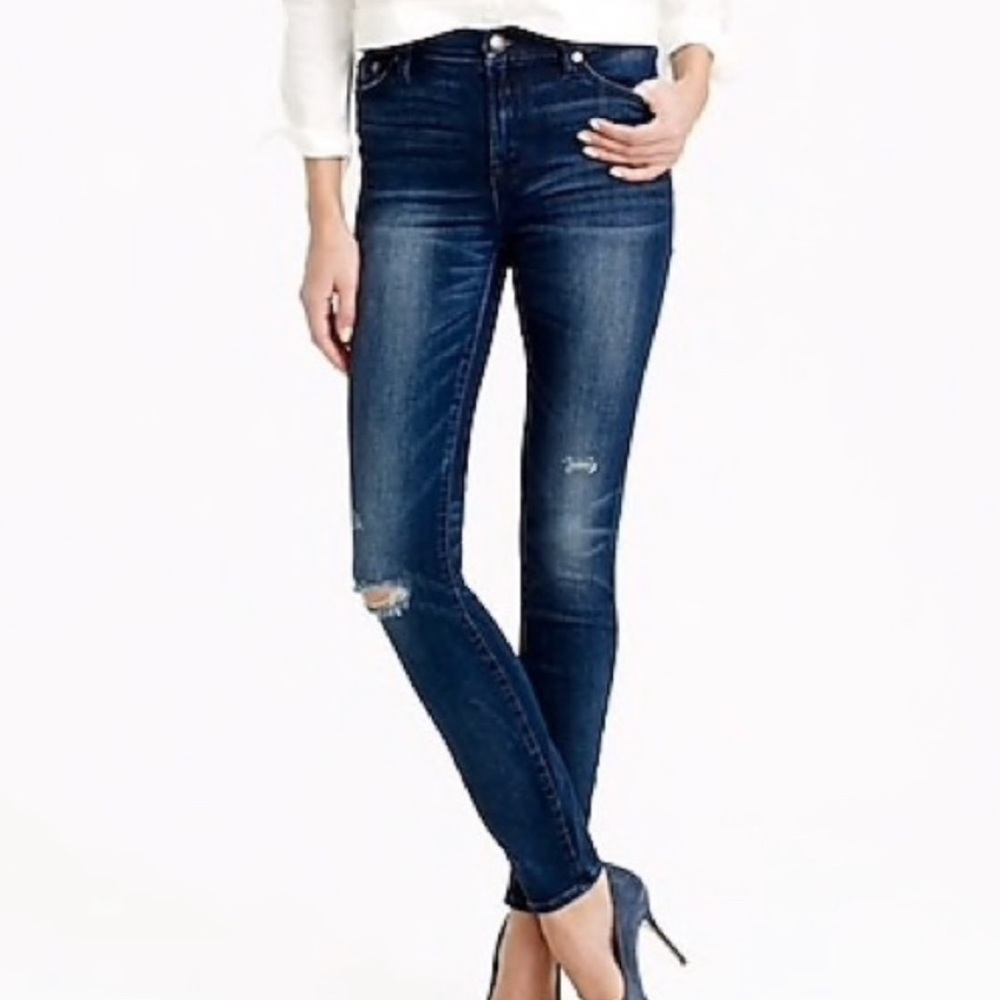 J. Crew lookout high rise distressed jeans 28